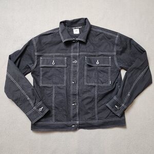 Vans “In the Know“ black Denim Trucker jacket - medium